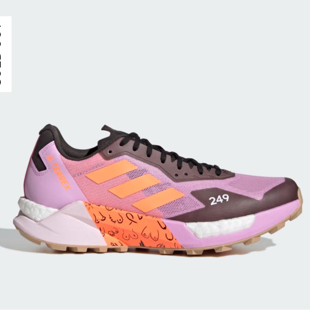 Men’s ADIDAS TERREX AGRAVIC ULTRA BCA TRAIL RUNNING SHOES SIZE: 9.5